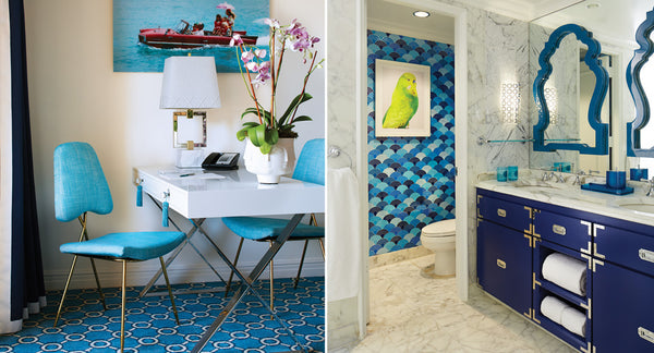 Eau Palm Beach Bath and Desk