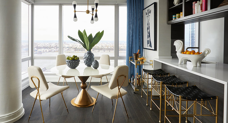 555Ten Apartment Interior Dining