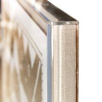 gilded lace print - detail view