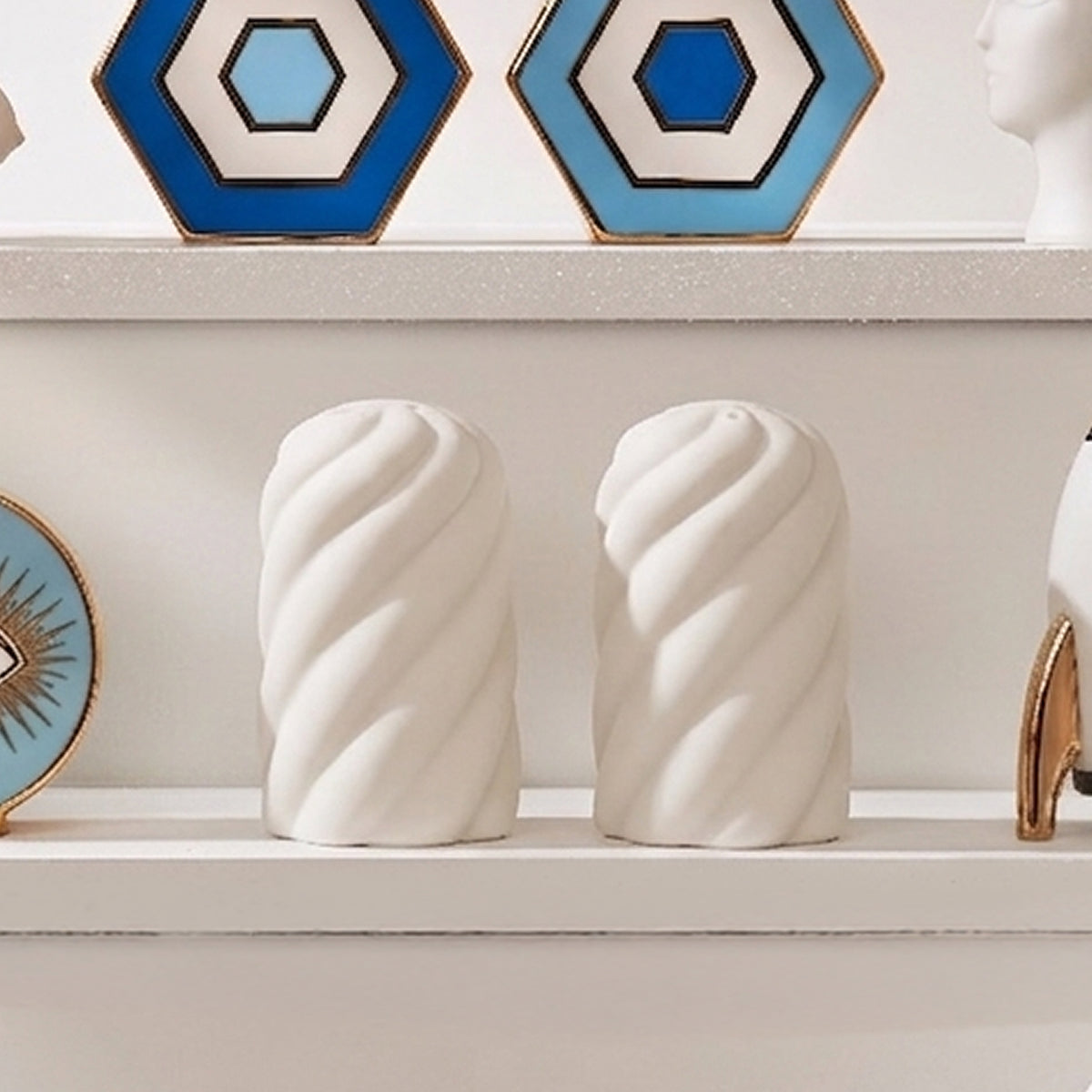 Geneva Salt & Pepper Set styled