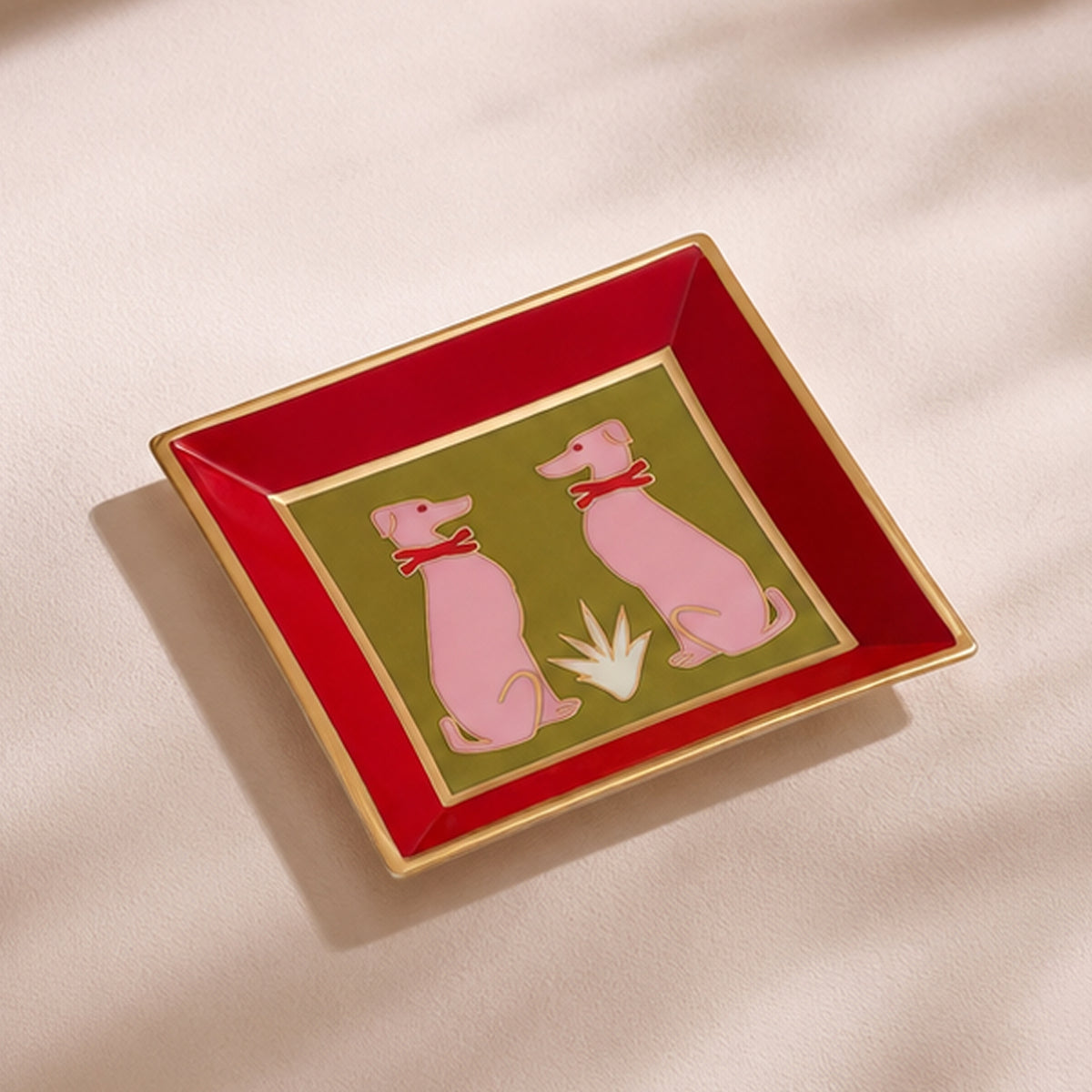 Playa Greyhound tray styled