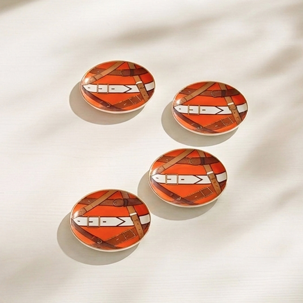 Saville Coasters set styled