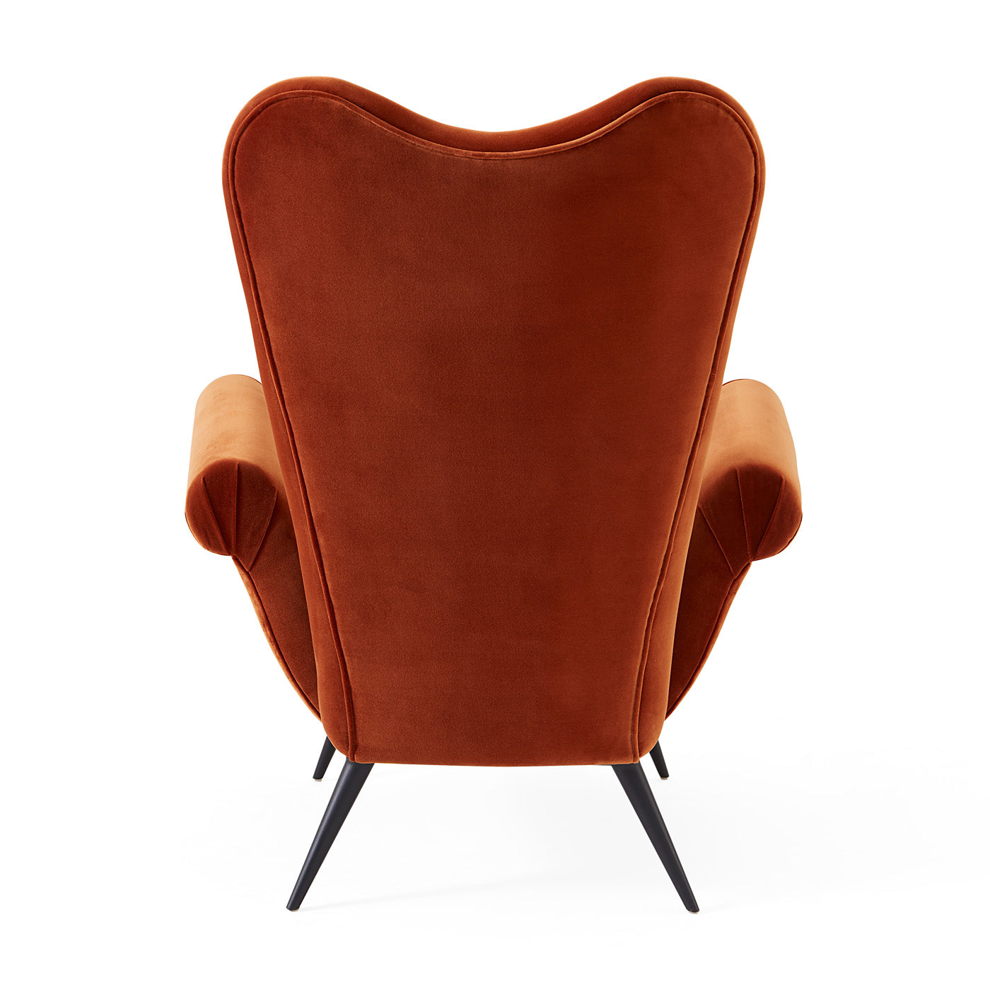 Juliet Arm Chair Varese Cognac - back view