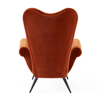 Juliet Arm Chair Varese Cognac - back view