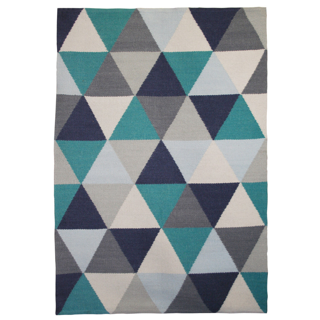 Large Scale Helix Flat Weave Rug | Jonathan Adler