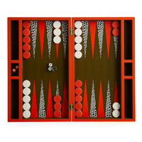 Leopard Backgammon Set - style view