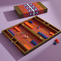 Madrid Backgammon Set - holiday shot