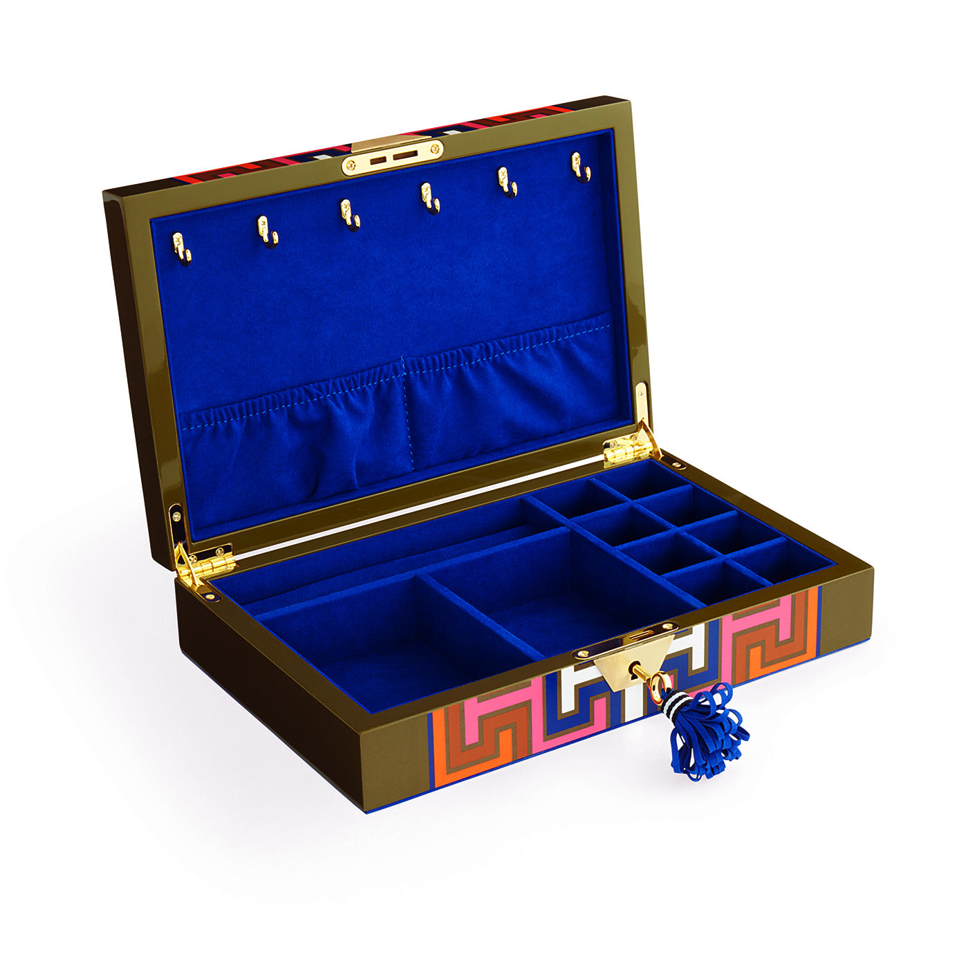 Madrid Jewelry Box - opened view