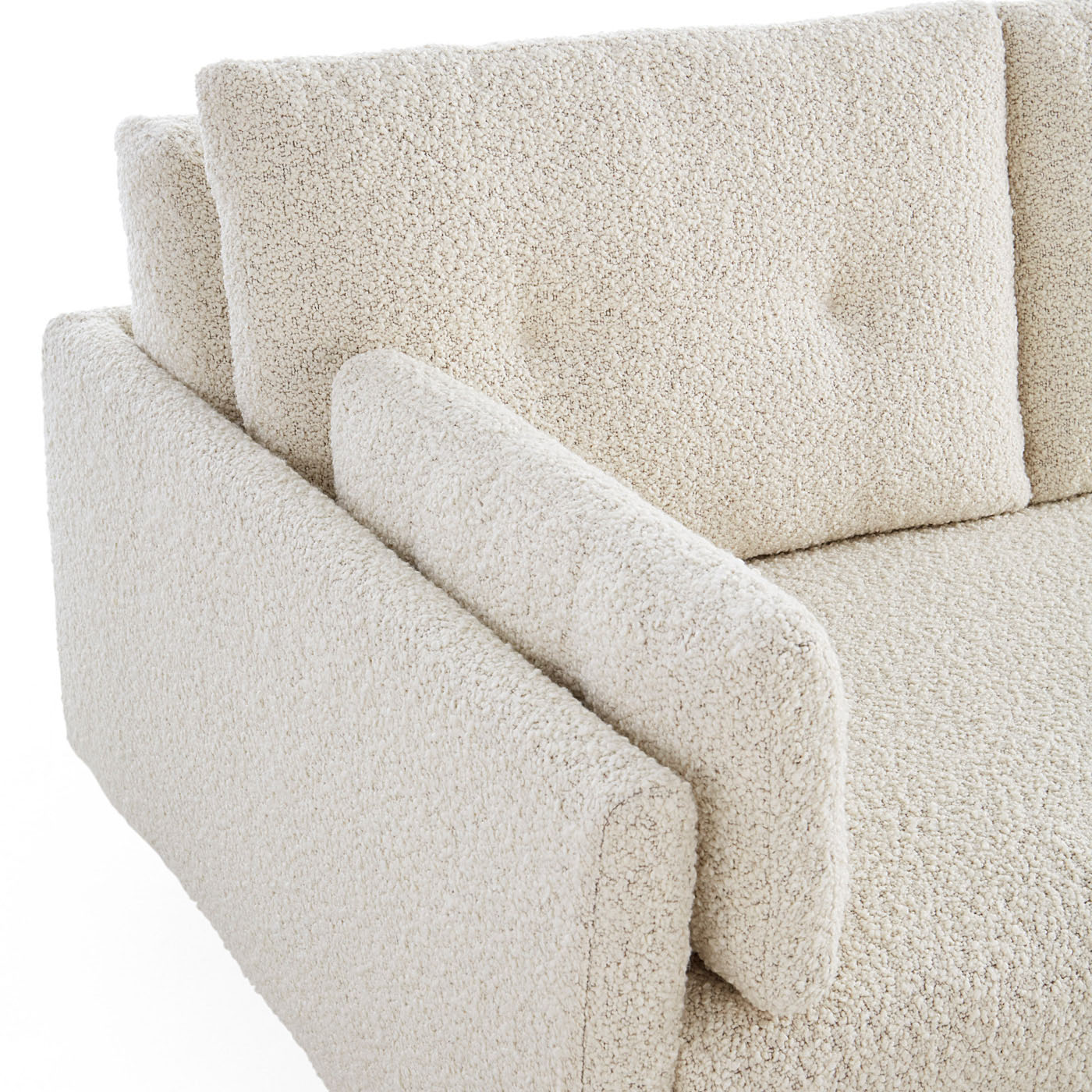 Malibu Sectional LAF Cirrus Powder - details view