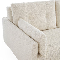 Malibu Sectional LAF Cirrus Powder - details view