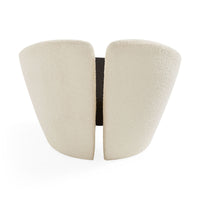 Marais Lounge Chair Olympus Ivory - back angle view