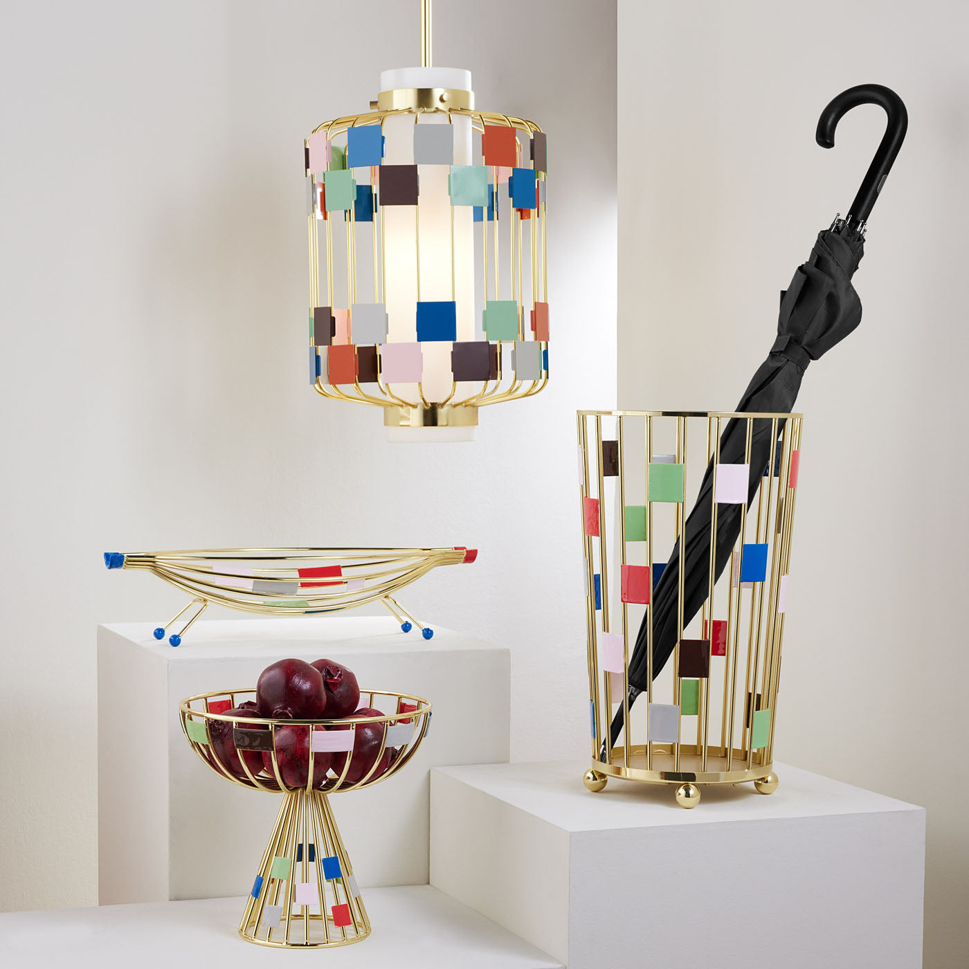 Miami Umbrella Stand - side view
