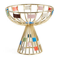 Miami Pedestal Bowl - styled view