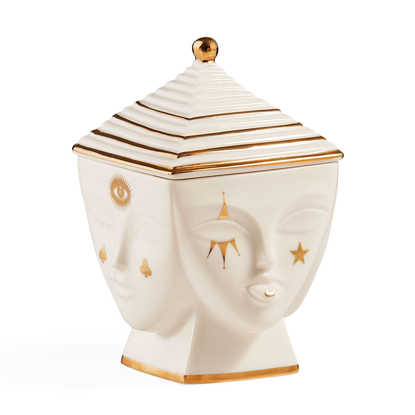 アロマ・キャンドル JONATHAN ADLER GILDED MUSE CANDLE Gilded Muse Candle in Porcelain | Jonathan Adler