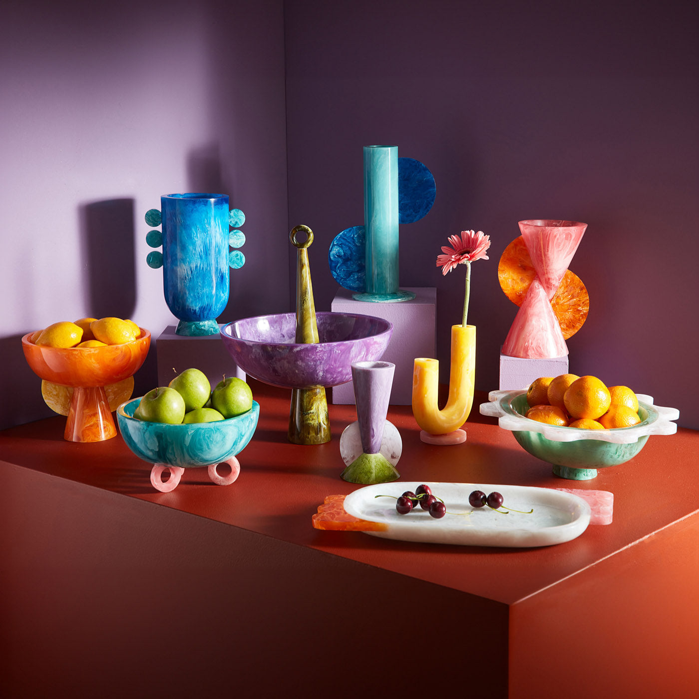 Como Ripple Bowl in Acrylic | Jonathan Adler