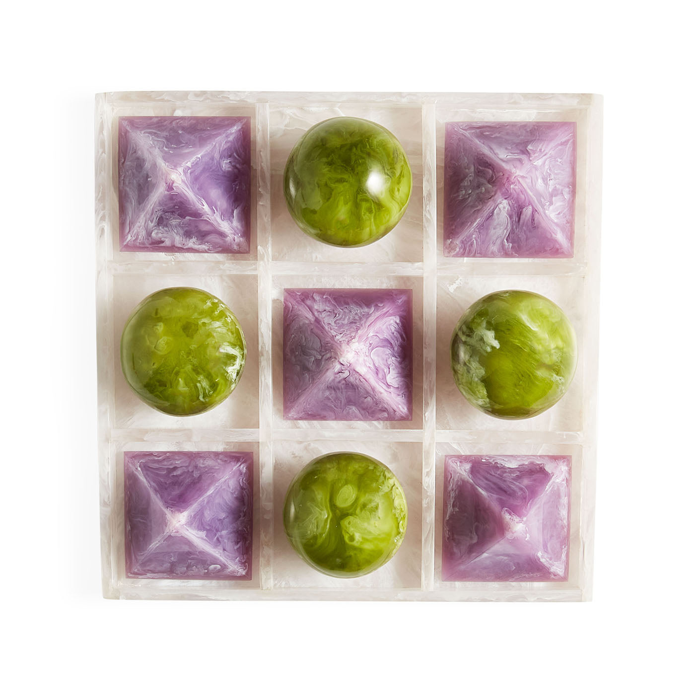 Mustique Tic Tac Toe Set - front view