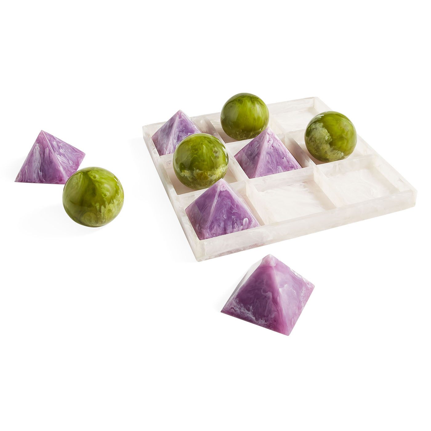 Mustique Tic Tac Toe Set - game on view