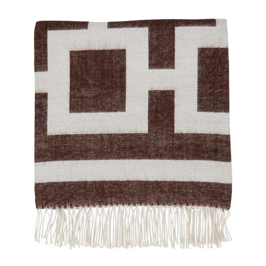 nixon baby alpaca throw - front view