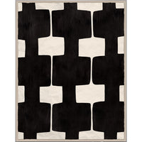 Paule Marrot Black and White Abstract 4 - styled view
