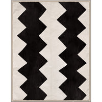 Paule Marrot Black and White Abstract 5 - styled view
