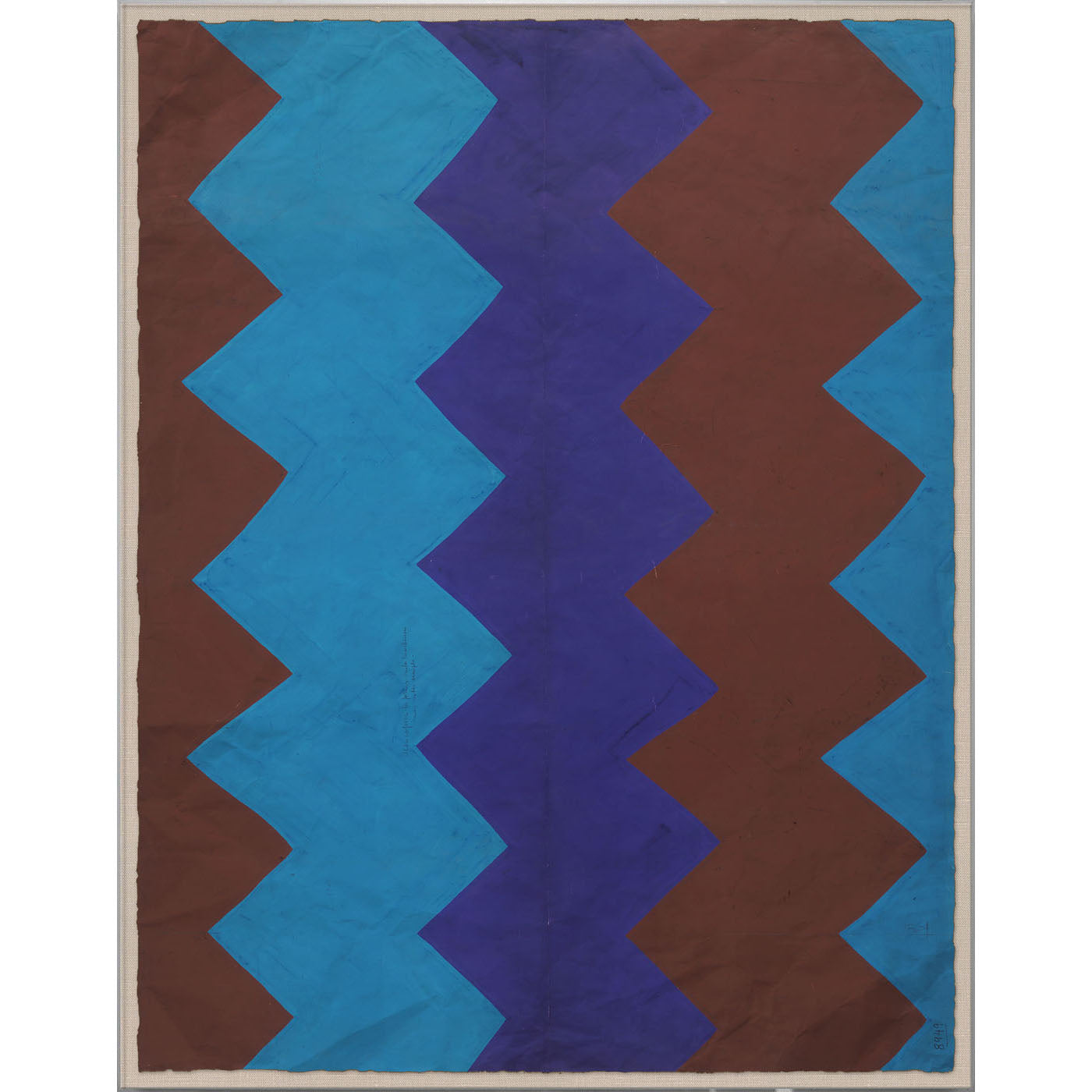 Paule Marrot Blue Brown - styled view