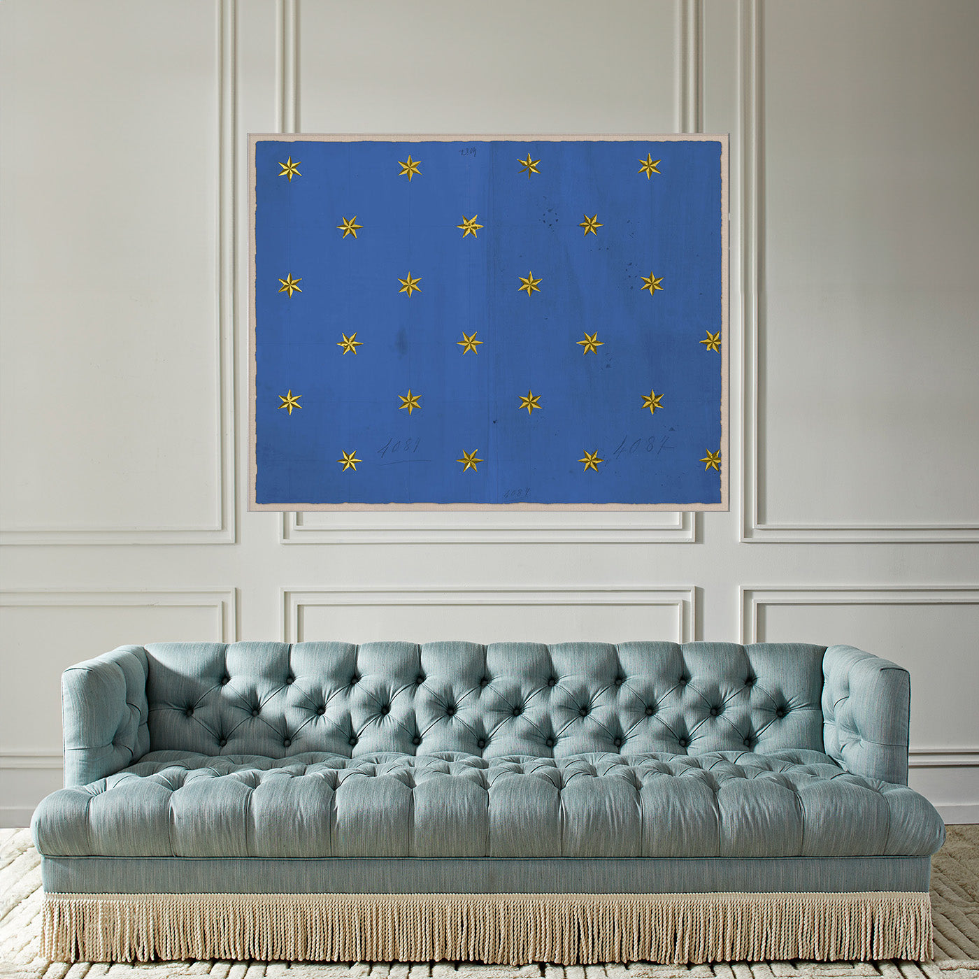 Paule Marrot Blue Etoile - styled view