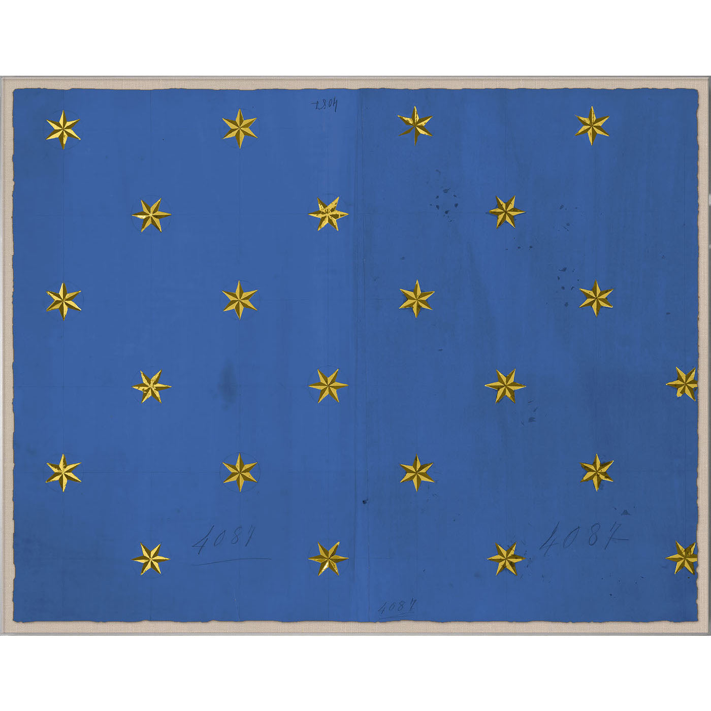 Paule Marrot Blue Etoile - front view