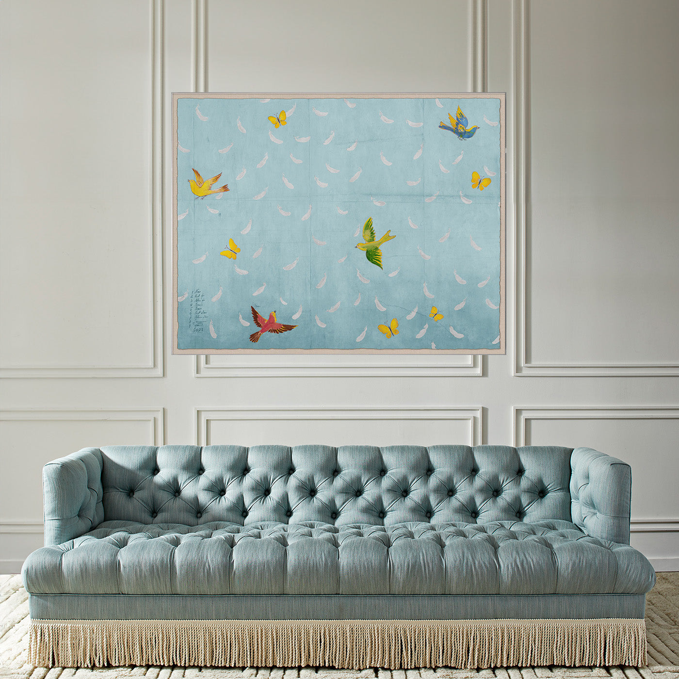 Paule Marrot - frame back corner view