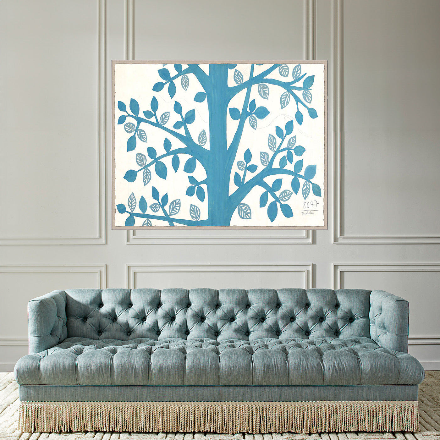 Paule Marrot - frame back corner view