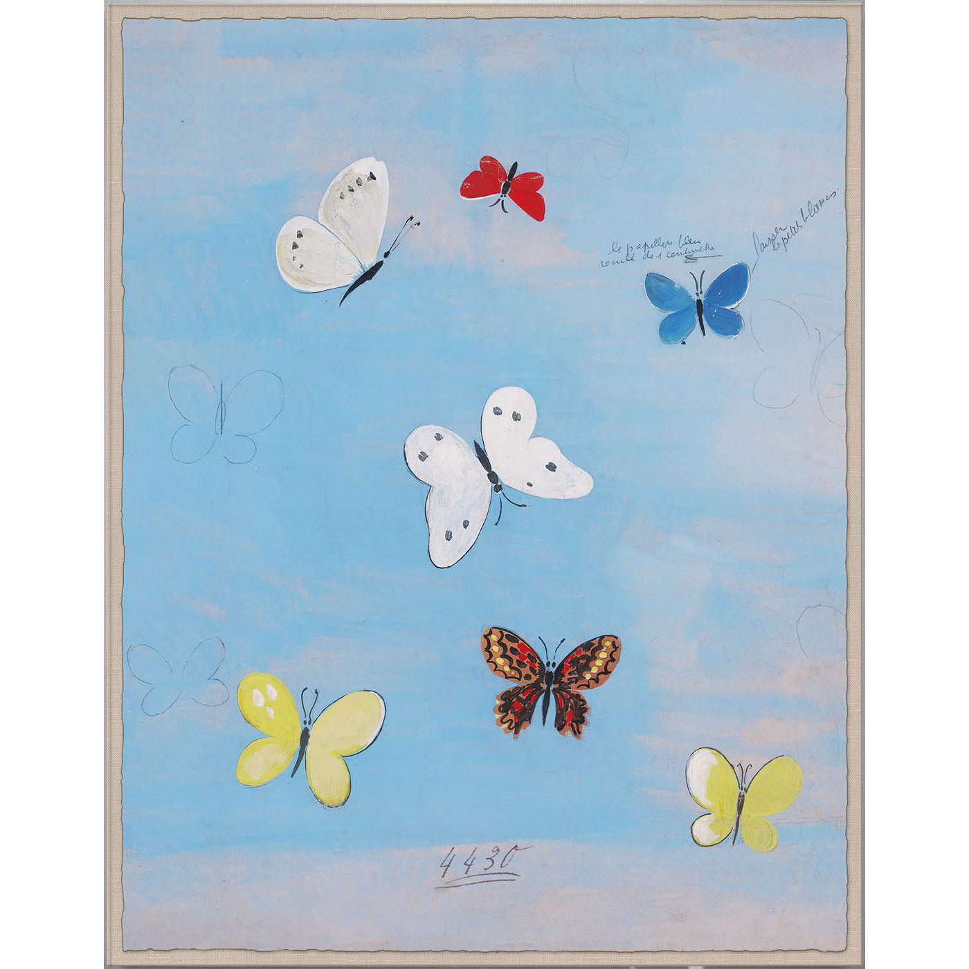 Paule Marrot Flying Butterflies - styled view