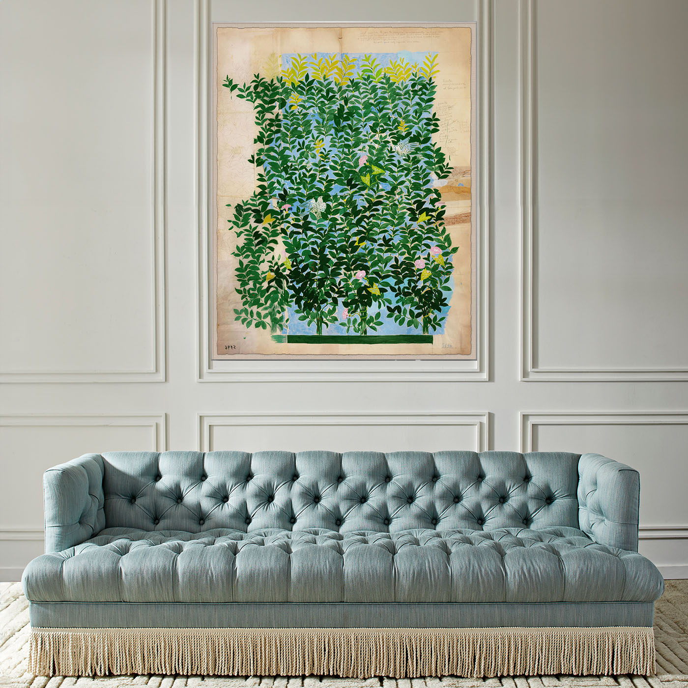 Paule Marrot - frame back corner view