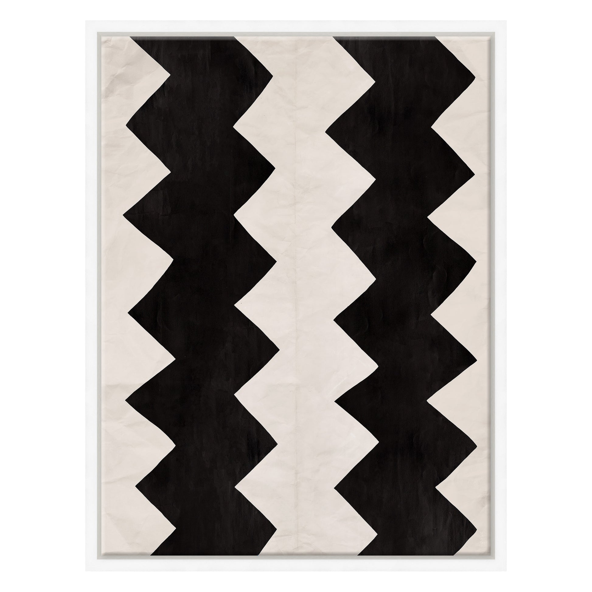 Paule Marrot  - Black and White Abstract 5