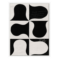Paule Marrot  - Black and White Abstract