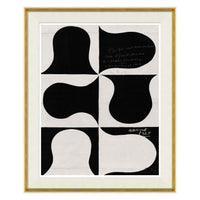 Paule Marrot  - Black and White Abstract Series 1