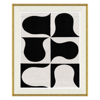 Paule Marrot  - Black and White Abstract Series 2