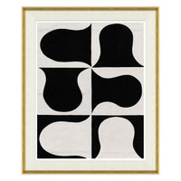 Paule Marrot  - Black and White Abstract Series 2