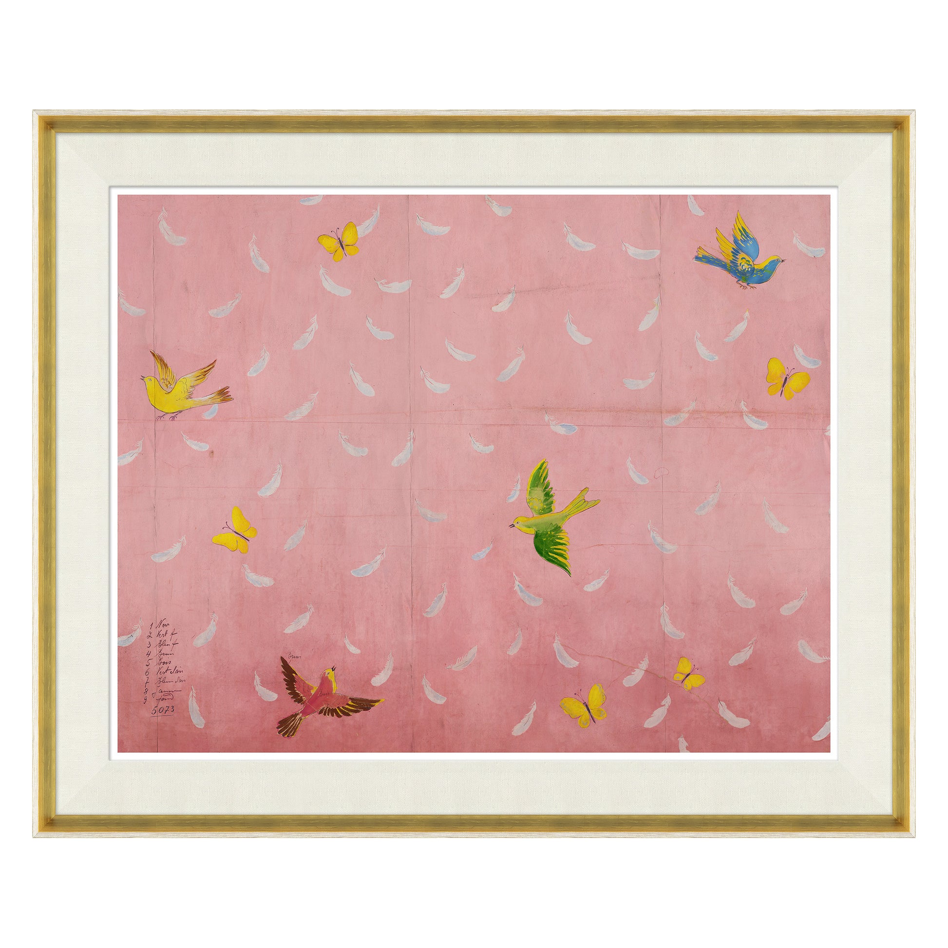 Paule Marrot - Feathers, Pink