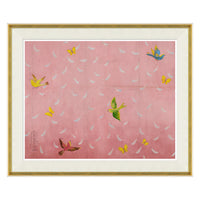 Paule Marrot - Feathers, Pink