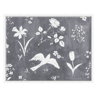 Paule Marrot  - Flower Garden Gris