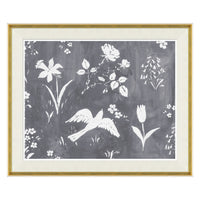 Paule Marrot  - Flower Garden Gris