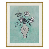 Paule Marrot  - Vase with Roses