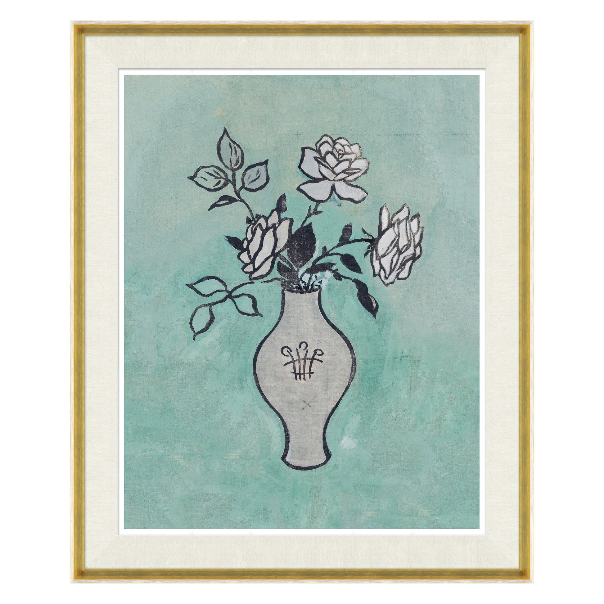 Paule Marrot  - Vase with Roses