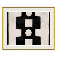 Paule Marrot  - White and Black Abstract