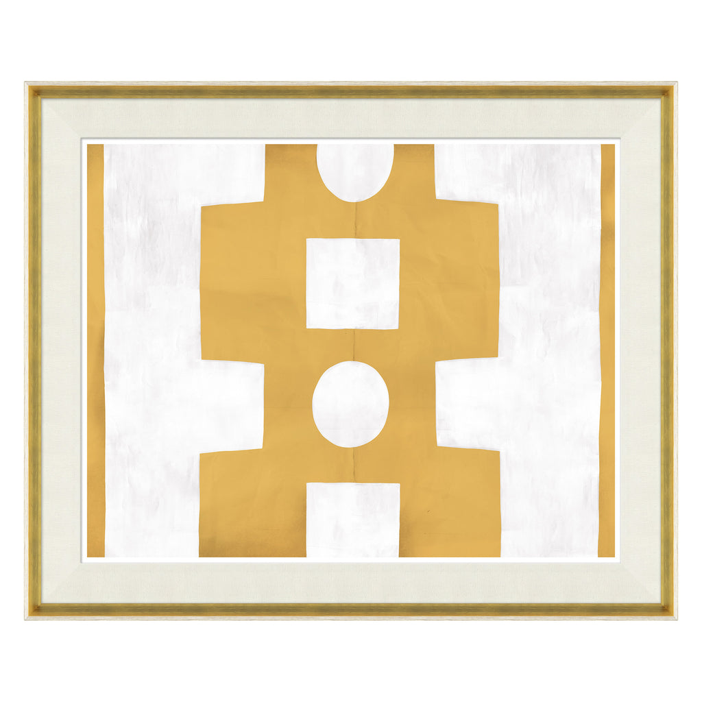 Paule Marrot Yellow Abstract
