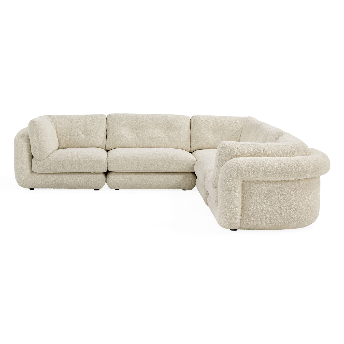 Pompidou Modular Sectional 5PC - styled view