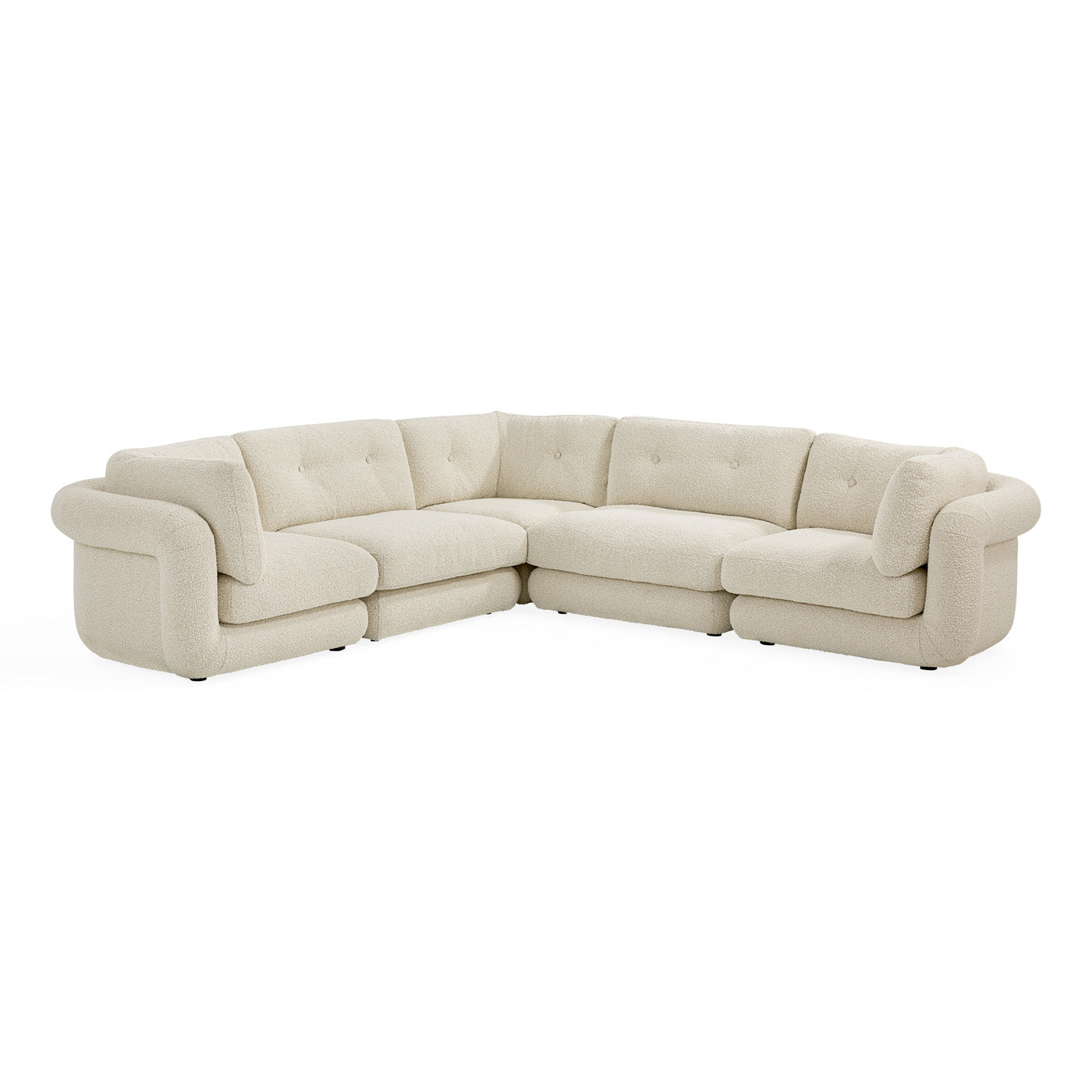 Pompidou Modular Sectional 5PC - back view