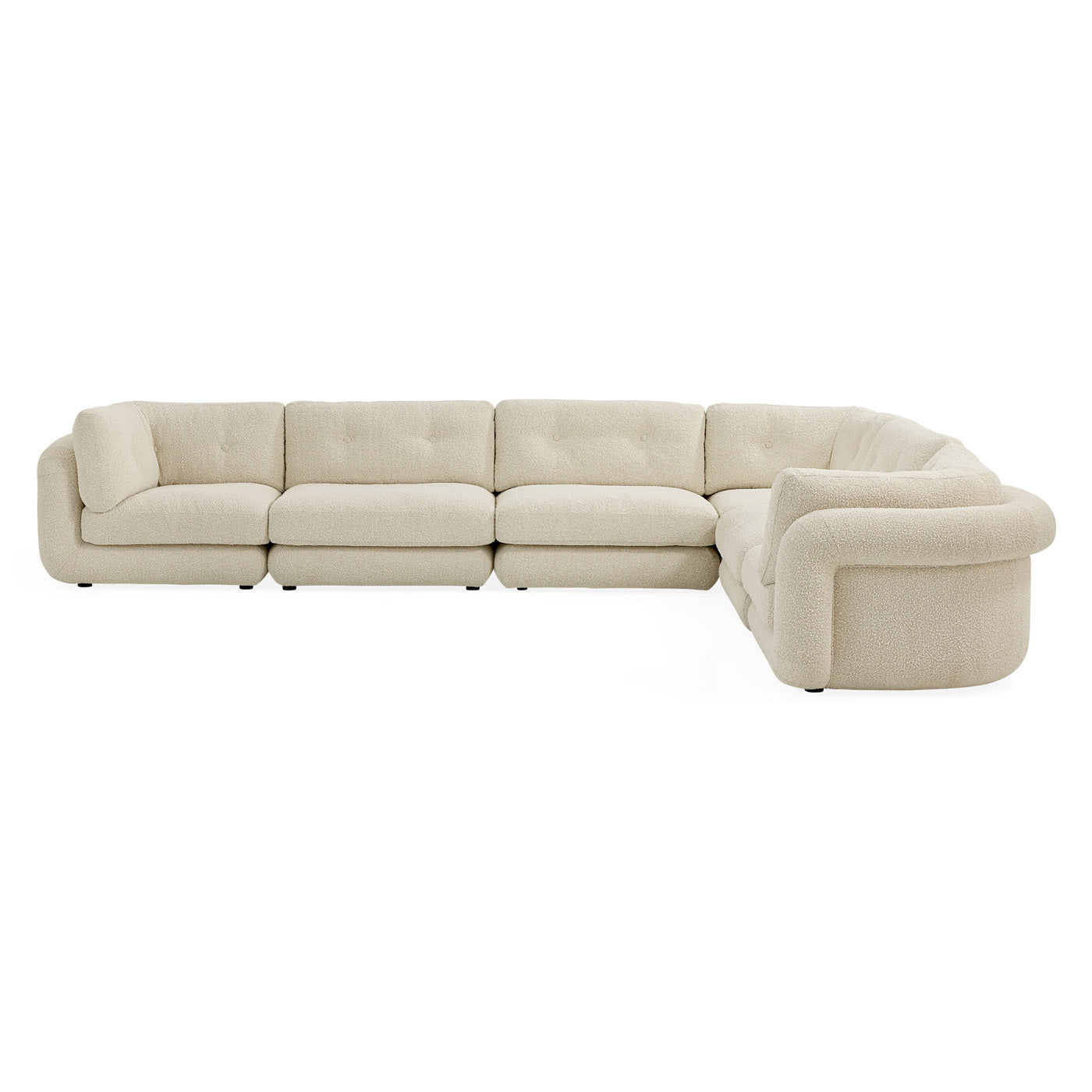 Pompidou Modular Sectional 6PC - styled view
