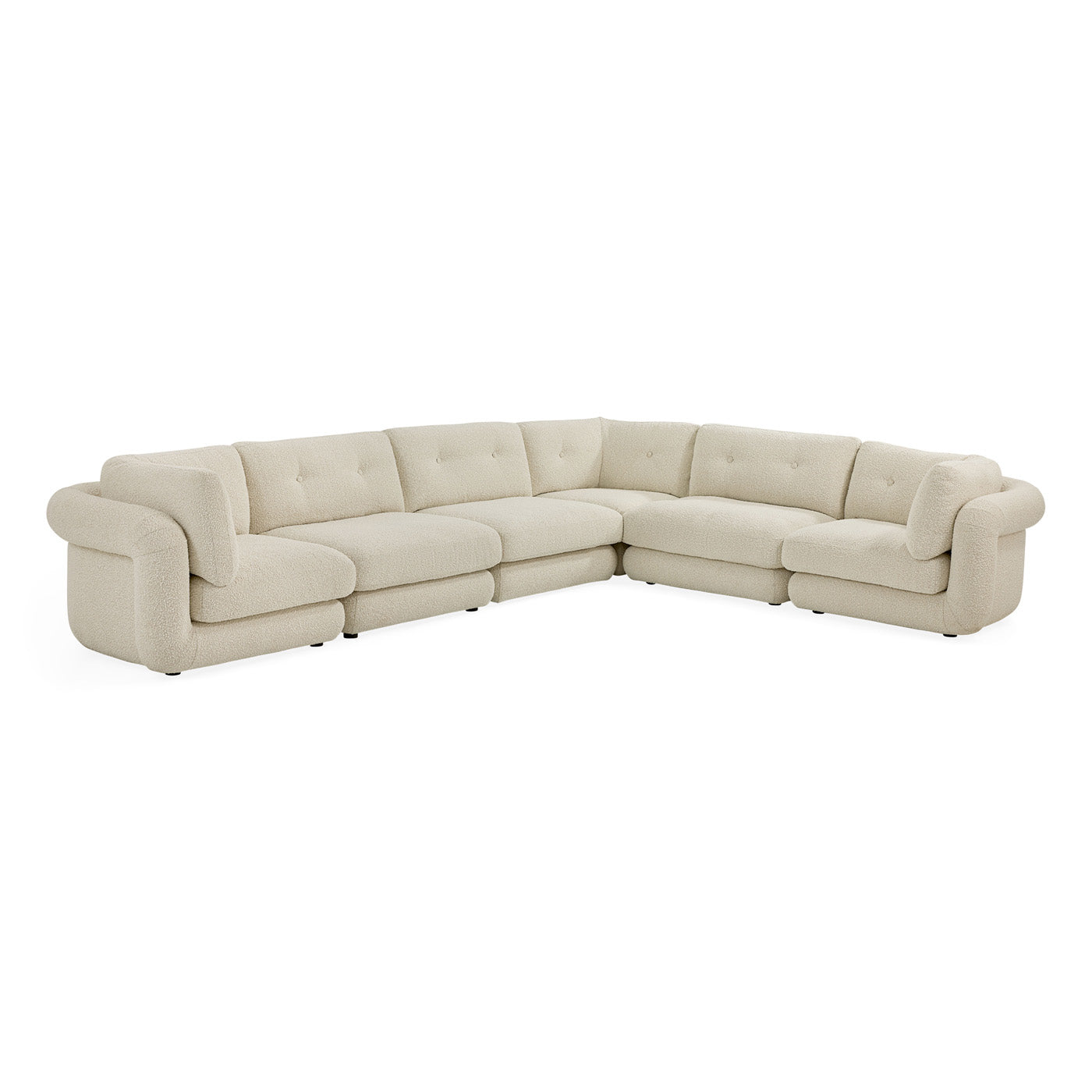 Pompidou Modular Sectional 6PC - back view