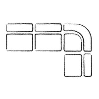 Pompidou Modular Sectional 4 Piece - Other Configuration