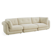 Pompidou Modular Sectional 3 Piece Side View